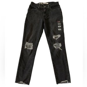 🛍️NWT - LEVIS 721 High-Rise Skinny Ankle Black Jeans